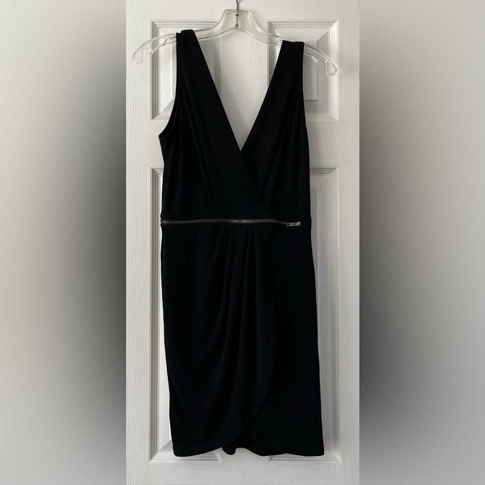 BCBGeneration black mini dress.